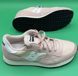 Saucony Mujeres 6.5 Jazz Low Pro Rosa Gamuza Informal Tenis Clásicos Zapatos para Correr - Imagen 1 de 11