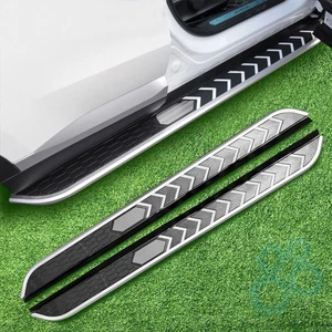 Running Board Side Step Pedal Nerf Bar Fits for Jaguar F-Pace 2016-2024 2025 - Picture 1 of 6