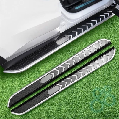 2Pcs Black Running Board Fits for Honda Ridgeline 2017-2025 Side Steps Nerf Bar - Image 1 of 4