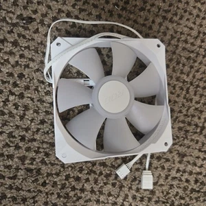 White ASUS ROG RYUO Model-12 Fan 120mm RGB Fan - Photo 1/1