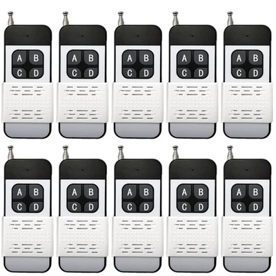 433 MHz Funk-Fernbedienung, 4-Tasten-Garagentor, EV1527, Lerncode, DC 12 V,7682 - Bild 1 von 4