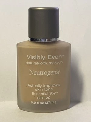 Neutrogena Visibly Even Natural-Look Makeup SPF 20, 40 Softest Gold, 0.9 fl oz - Image 1 of 3
