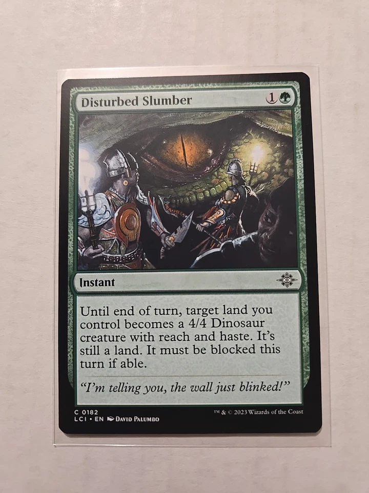 Disturbed Slumber - Lost Caverns of Ixalan - LP - Common - Instant - MTG Magic - Image 1 of 1