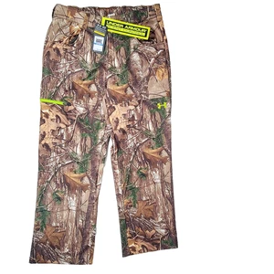 Under Armour Hunting Pants Men XL Loose Camo Scent Control Realtree Xtra Stretch - Picture 1 of 15