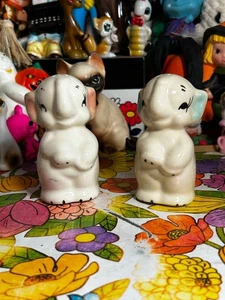 Vintage Shawnee Elefant Salz & Pfefferstreuer - Bild 1 von 6