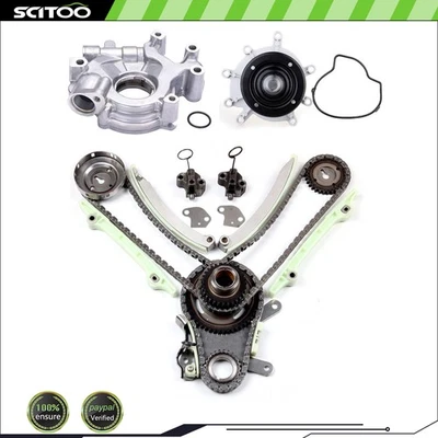 Kit de bomba de aceite de agua de cadena de distribución para Dodge Dakota Durango Ram Jeep 4,7 L 03-08 Foto 1 de 4