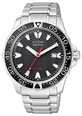 Citizen Men's Sport Casual Date Indicator Silver Eco-Drive Watch 46MM BN0030-54E - Image 1 of 2