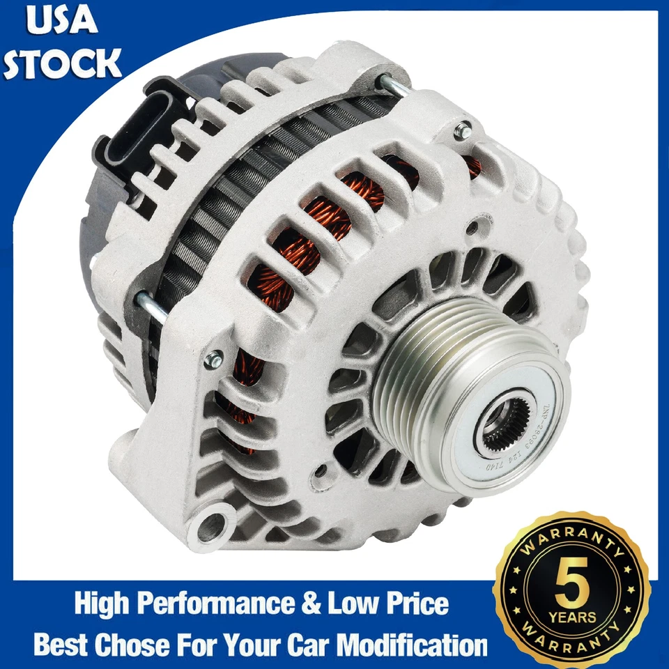 Alternador 8489N para Chevrolet Silverado 2500 HD 2006 3500 HD 2007 V8 6,6 L 145A Foto 1 de 4