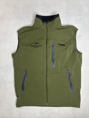 Sitka Dakota Vest Men's Sz S/M? OD Green Windproof Infinium Gore-Tex *LOGO* - Image 1 of 4