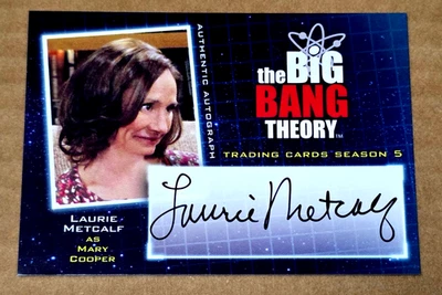 Cryptozoic The Big Bang Theory Season 5 A20 Laurie Metcalf Autograph - Image 1 of 2