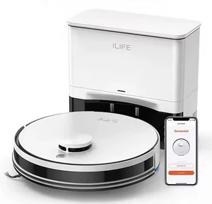 Ilife A30 Pro Robot Aspirapolvere 5000Pa Autovuotante Mop 180Min App Alexa - Foto 1 di 22