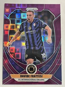2025 Panini Prizm Club World Cup Davide Frattesi PURPLE PANDORA #/49 Inter Milan - Picture 1 of 6