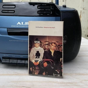 PET SHOP BOYS Always On My Mind Cassette Maxi Single 1988 USA EMI 4XPRO-04057 - Picture 1 of 6