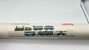 Märklin H0 4396 4398 4399 Base Presentación Rey Luis Tren en Vitrina EMBALAJE ORIGINAL - Imagen 1 de 7