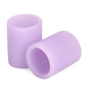 Foot Care Silicone Bandage Finger Sleeve Tubes Corn Cushion Toe Gel Protector - Picture 1 of 14