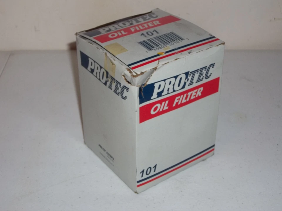 Filtro de aceite de motor NOS Pro Tec 101 NUEVO STOCK ANTIGUO Bonito L@@K Foto 1 de 4