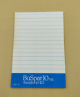 VTG Buspar  anxiety notepad paper swag bag pharmaceutical drug rep collectibles