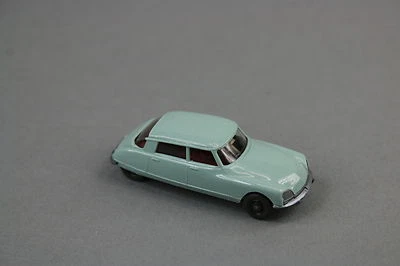 V719 Wiking Ho train voiture Citroen Pallas vert gris plastique Made in Germany - Photo 1/4