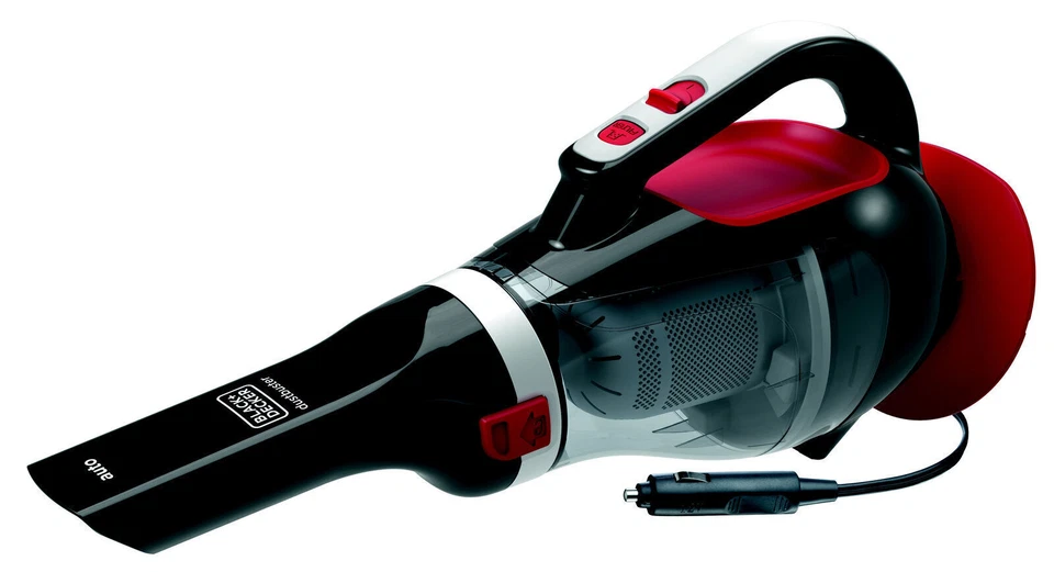 BLACK+DECKER ADV1200 12 V 0.6 L Rot/Grau Handstaubsauger