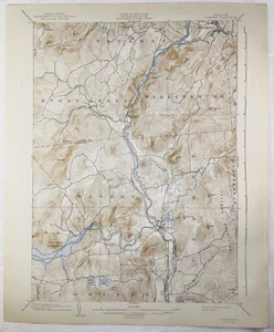 Luzerne NY Topography Map Corinth, Hadley, Stony Creek, Warrensburg, Thurman Day - Picture 1 of 8
