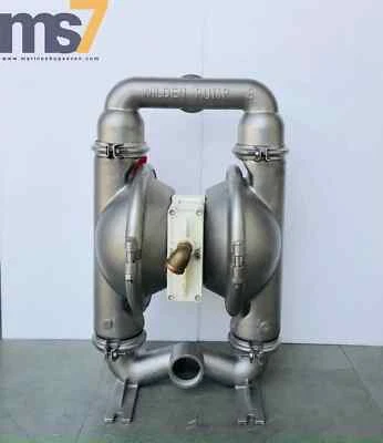 WILDEN PUMP 8 STAINLESS STEEL SS DOUBLE DIAPHRAGM/TRANSFER PUMP -TF - Image 1 of 4