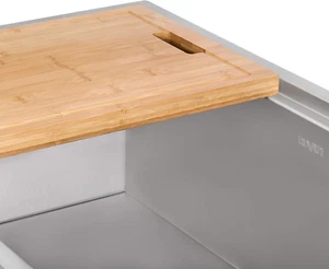 17 X 11 Inch Bamboo Cutting Board for Workstation Sinks - RVA1217BAM - Picture 1 of 7