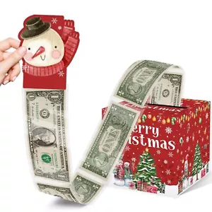 Christmas Party Gifts Christmas Money Box for Cash Pull Christmas Money Pull ... - Picture 1 of 7