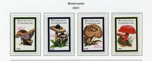 CENT AFRIKANISCHE REP MNH 1416-19 Pilze ZG995 - Bild 1 von 1