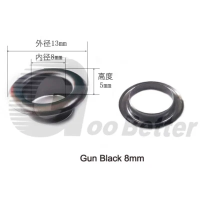 Double Sided Eyelet Washer Leather Craft Repair Grommet 4mm 5mm 6mm 8mm 10mm - Image 1 of 4