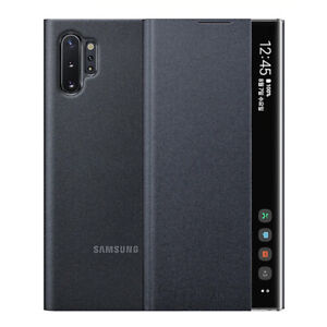 Official Original Samsung Note 10/10+ Smart View Cover Mirror Flip Leather Case