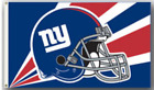 NEW YORK GIANTS HEŁM LOGO 3'X5' NFL FLAG BANER: TRWAŁY POLIESTER
