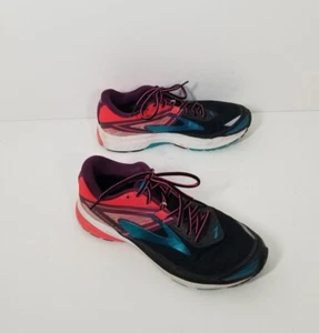 Brooks Ravenna 8 Black Pink Running Shoes Low Top Sneaker Women's Size 10 - Picture 1 of 8