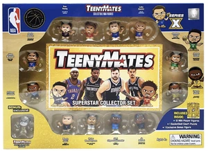 NBA BASKETBALL SERIES X TEENYMATES 2025 SUPERSTAR COLLECTOR SET & PUZZLE 13 PC. - Picture 1 of 2