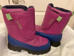 LL Bean kids snow boots sz 6 - Picture 1 of 8