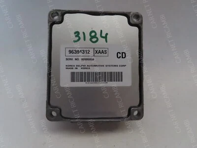 ENGINE CONTROL UNIT DAEWOO KALOS KLAS 1.4 F14S3 DELPHI DELCO HSFI 96394312 XAAS CD - Image 1 of 4