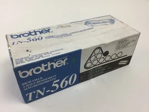 Cartucho de tóner negro genuino Brother TN-560 - Imagen 1 de 7