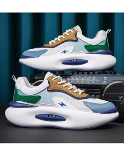 Herren Sneaker Retro-Design Multifarbe- Bequeme und Modische Sportschuhe Eu 44 - Bild 1 von 7