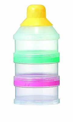 Multi-color Powder Milk Storage Portable Container With 3 Separate Sections(1Pc) • 36.23$