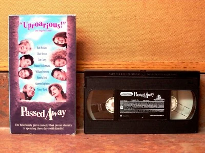 PASSED AWAY (VHS 1992) Bob Hoskins, Blair Brown, William Petersen, Jack Warden - Image 1 of 4