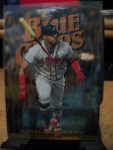 Ronald Acuna Jr 2019 Topps Finest Blue Chips #RAJ Braves - Imagen 1 de 1