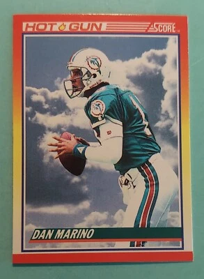 Puntuación Dan Marino #320 1990 Hot Gun Miami Dolphins  Foto 1 de 3