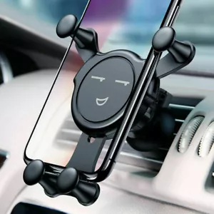 Car Phone Air Vent Mount Clip Holder Cradle Rotation Grip Support Universal 360° - Picture 1 of 16