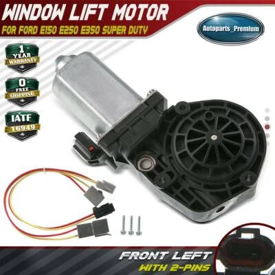 Motor elevador ventana delantero izquierdo ford e-150 e-250 economoline e350 e450 super duty Foto 1 de 4