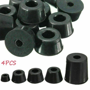 4PCS Rubber Furniture Feet Leg End Caps Pads Rubber Anti-skid Floor Protector - Picture 1 of 20