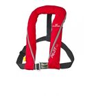Plastimo Pilot 165N Auto Harness Adult Lifejacket. Ergonomic 3D Design. Red