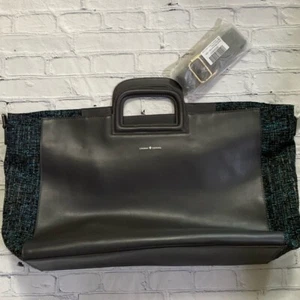 Cavana Canvas NY Leder Ramie Baumwolltragetasche - Bild 1 von 10