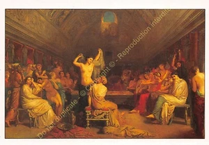 AK ART THEODORE CHASSERIAU le Tépidarium - Bild 1 von 2
