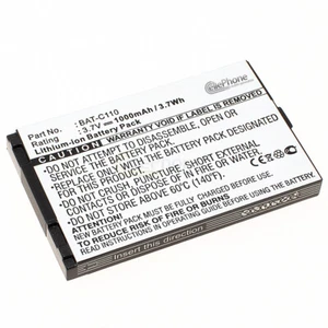 Akku Li-Ion für Emporia Telme C131 Senioren-Telefon - ersetzt BAT-C110 1000mAh - Bild 1 von 2
