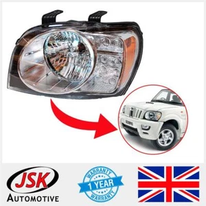 Head Light LH for Mahindra Scorpio Type 2 (2008 - 2014) Replaces 1701AAA02571N - Picture 1 of 3