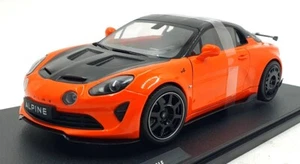 Solido 1/18 Scale Diecast S1801629 - 2024 Alpine A110 Radicale - Orange Cobalt - Picture 1 of 5